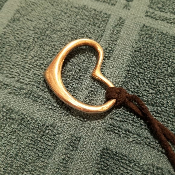 Sterling Silver Heart Necklace - Picture 3 of 8